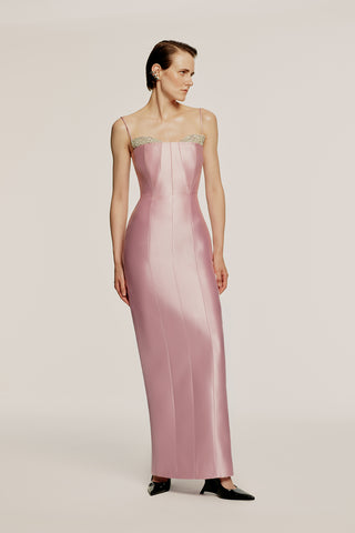 Adrianna Taş İşlemeli Elbise