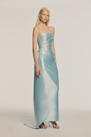 Naida Taş İşlemeli Elbise