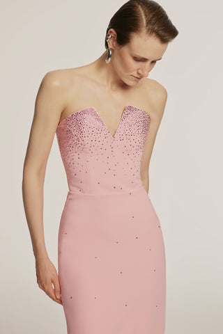 Moana Taş İşlemeli Elbise