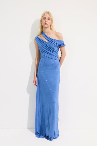 Rosette Maxi Elbise